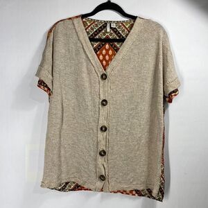 3For$20 Cato Short sleeve Sweater Blouse size Medium